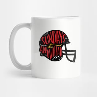 Sunday's at Arrowhead stadium with the KC Chiefs Mug